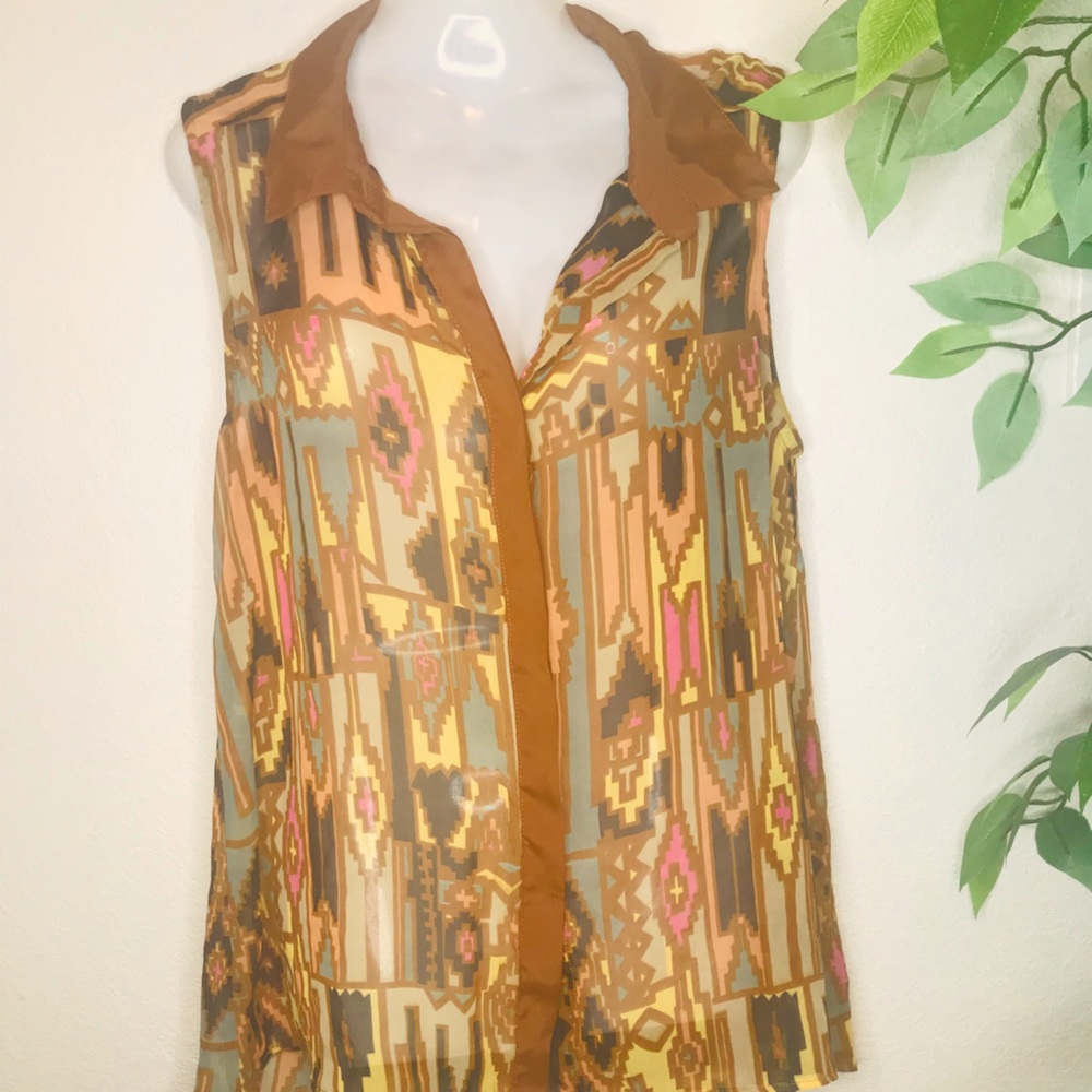 W118 by Walter Baker multi color shirt!